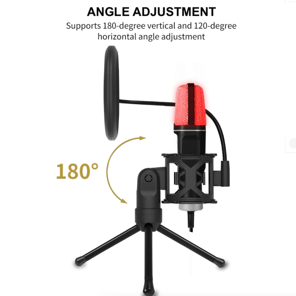Gaming Desktop Microphone with RGB