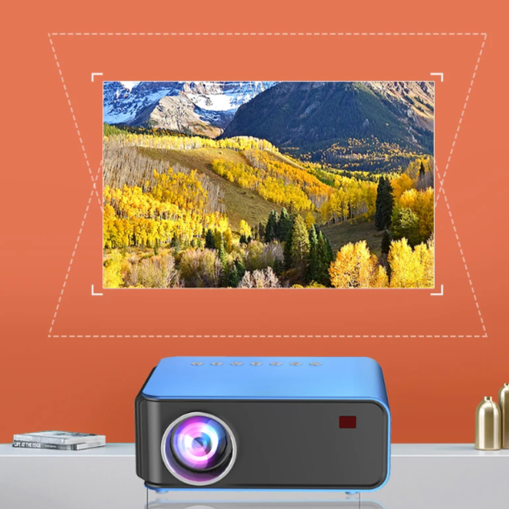 Compact Home Cinema Projector with Full HD 1080P Resolution