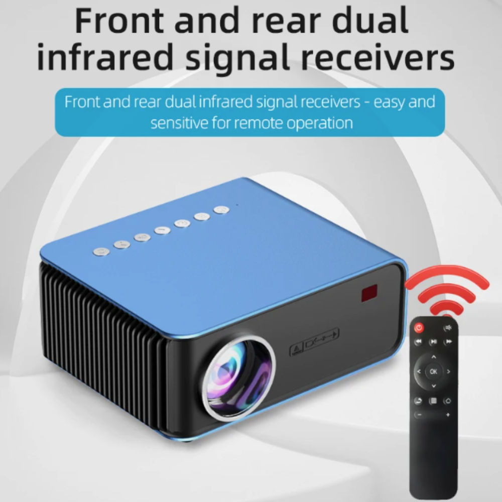 Compact Home Cinema Projector with Full HD 1080P Resolution