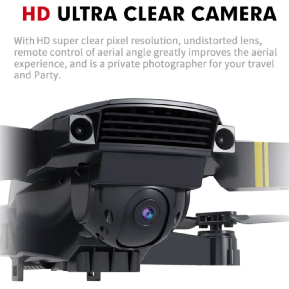HD Wide-Angle Dual-Camera Drone Bundle: Alpha Z PRO + Flying Fox