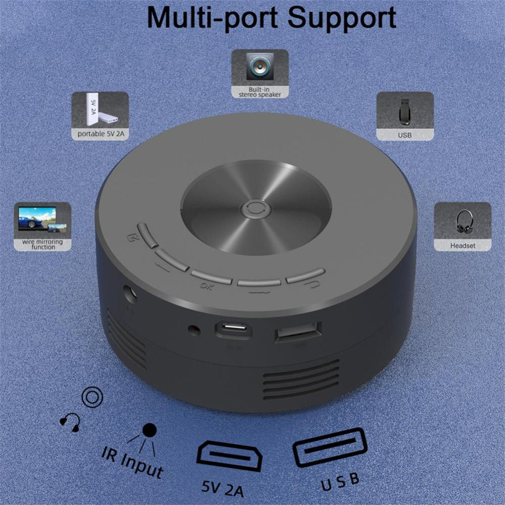 Mini Home Theater Projector - Compact Entertainment Anywhere