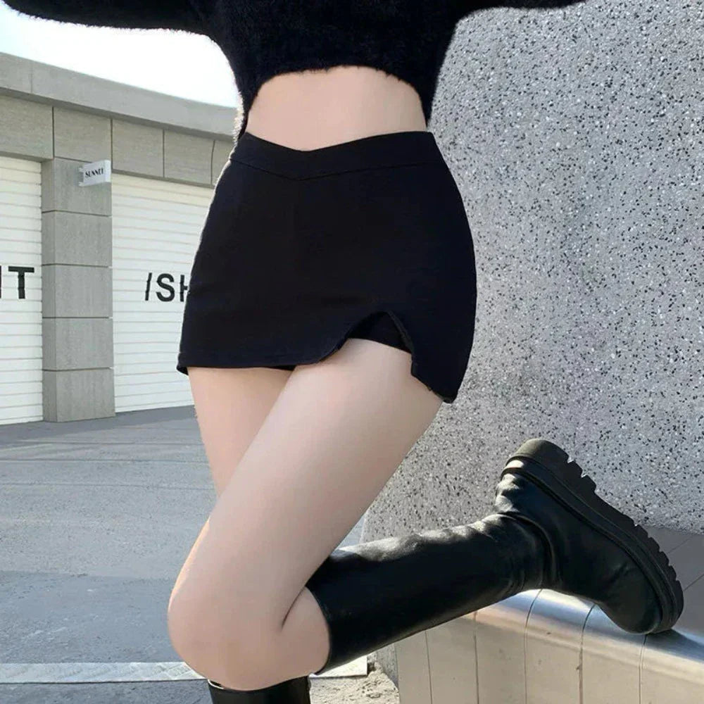 High Waisted Mini Skirt for Women's Party Wear