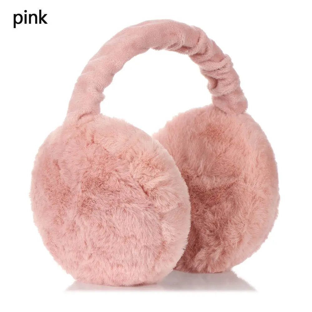 Fuzzy Ear Warmers for Winter