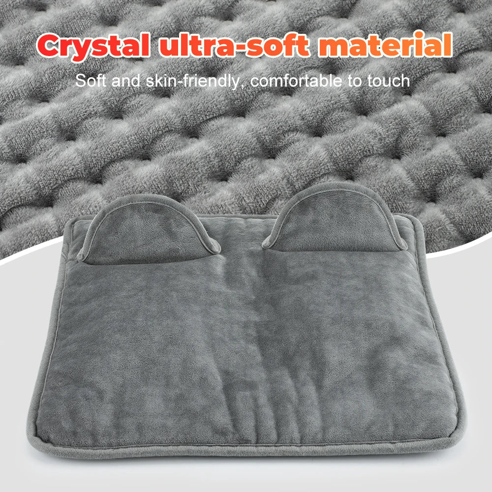 Cozy and Plush Heated Foot Warmer