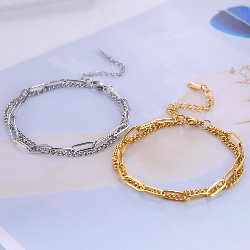 Multi-Strand Charm Bracelet for a Fashionable Stacked Style