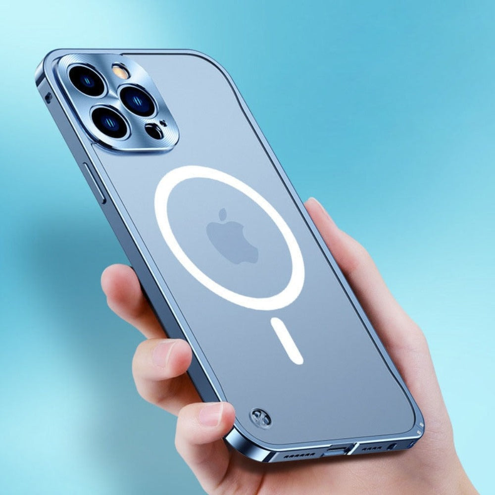 Metal Frame Premium Protective Case for iPhone: Enhancing Style and Durability
