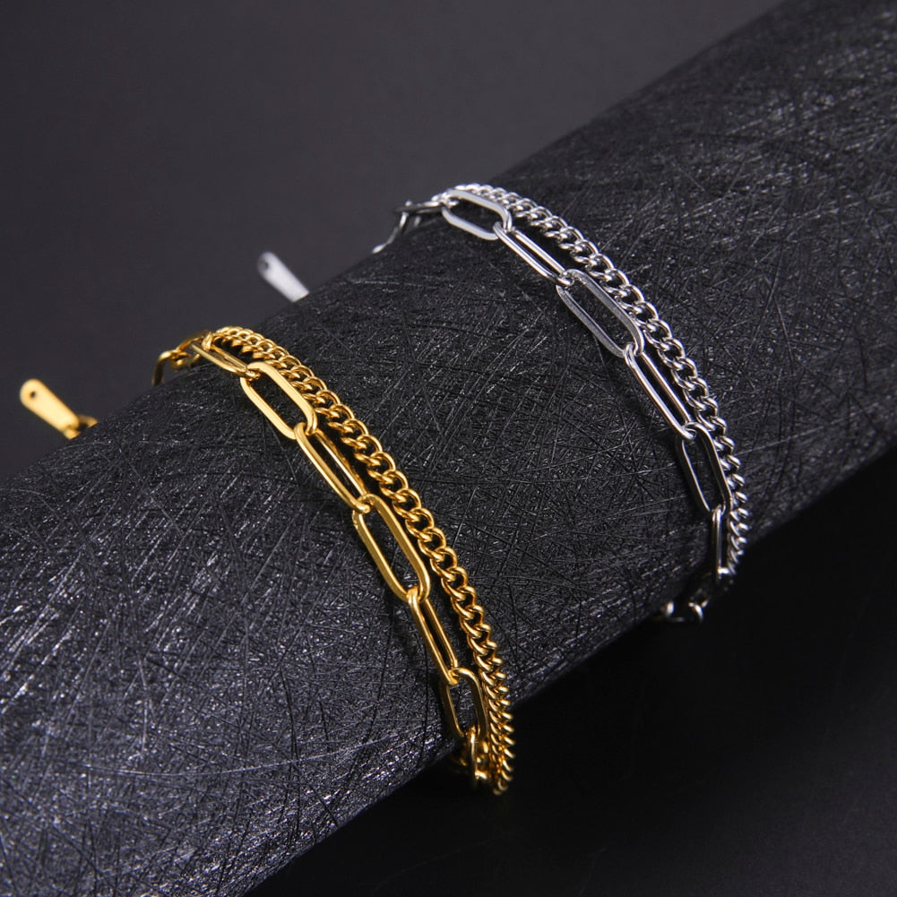 Multi-Strand Charm Bracelet for a Fashionable Stacked Style