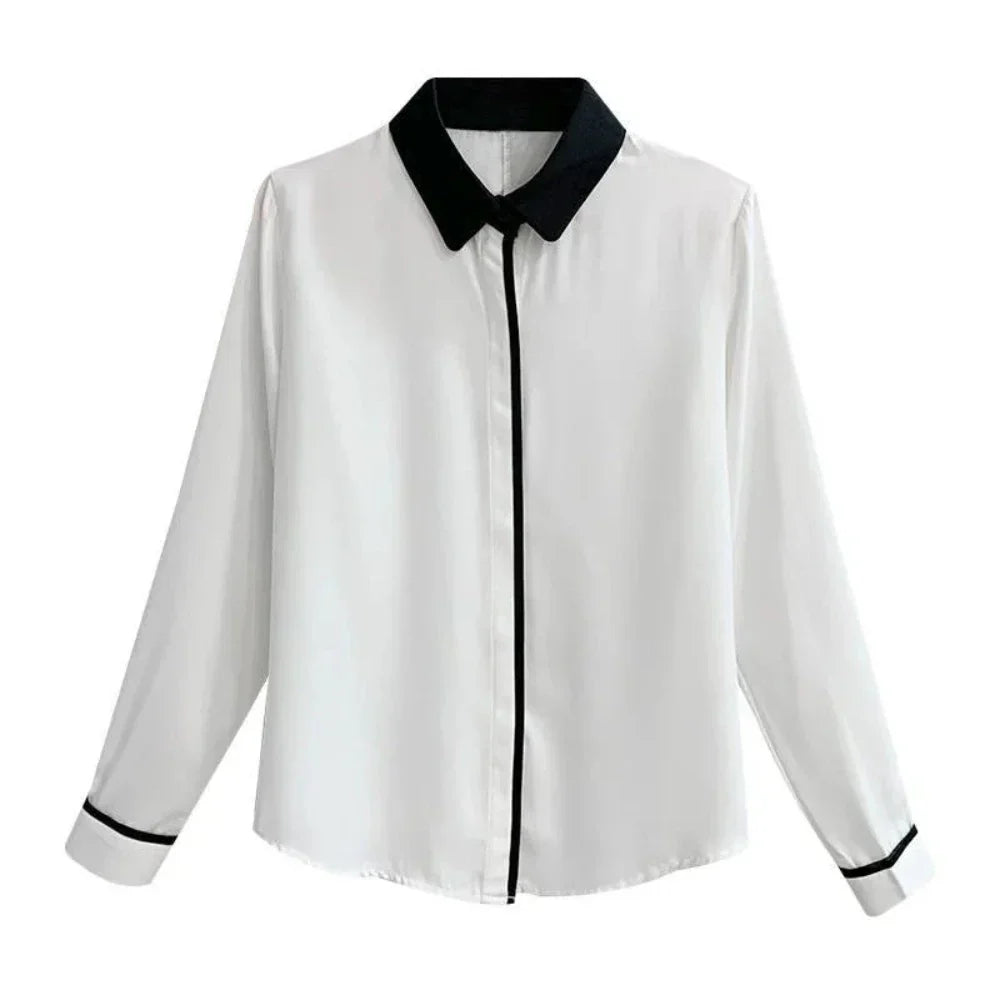 Long Sleeve Women's Business Attire Top