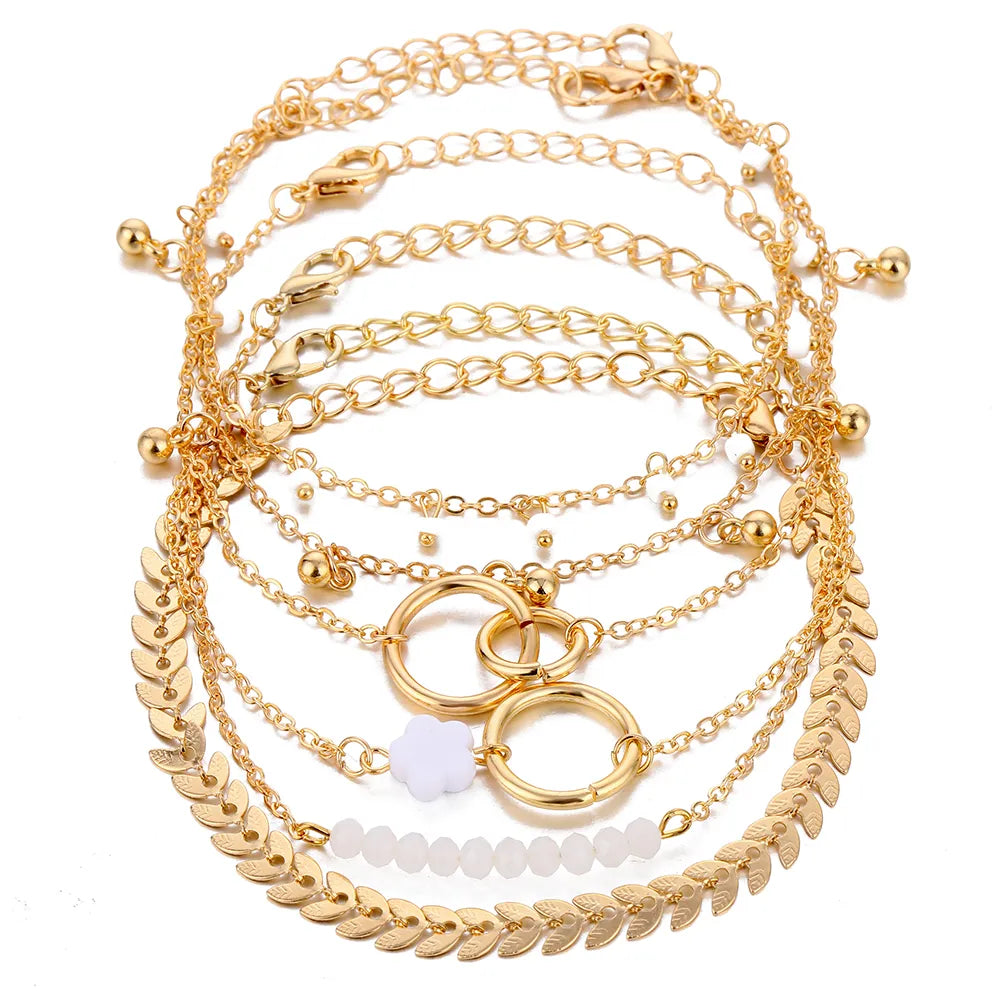 Beaded Bracelets Set with a Bohemian Vibe