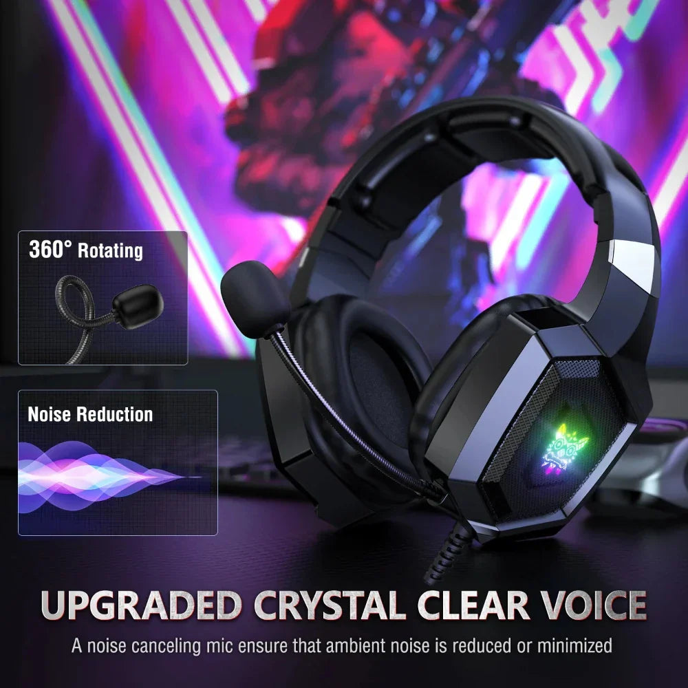 LED Gaming Headset K8 - Revised
