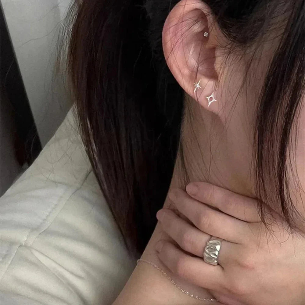 Shiny Star Earrings