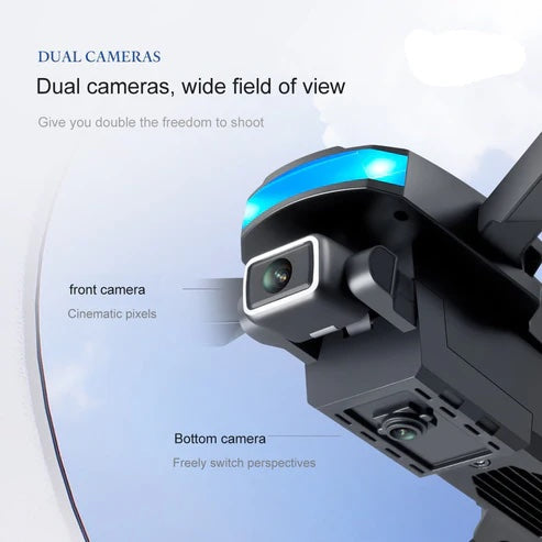 HD Dual Camera Drone with Triple Obstacle Evasion - Ninja Dragon Shadow Z