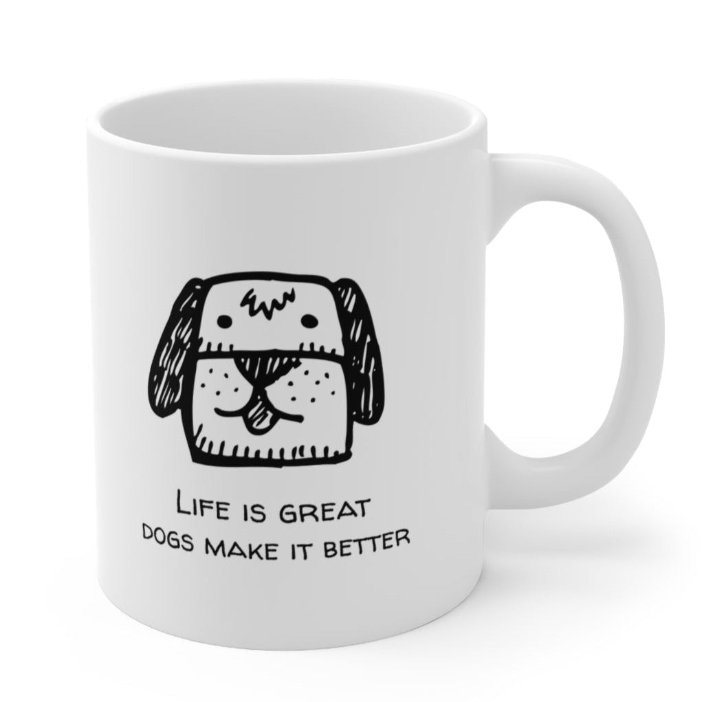 Life is Enhanced with a Canine Novelty Cup