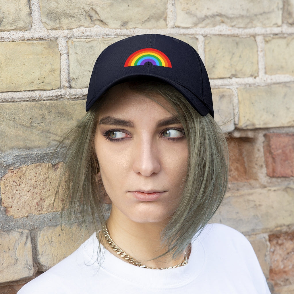 Multicolored Gender-Neutral Cotton Hat