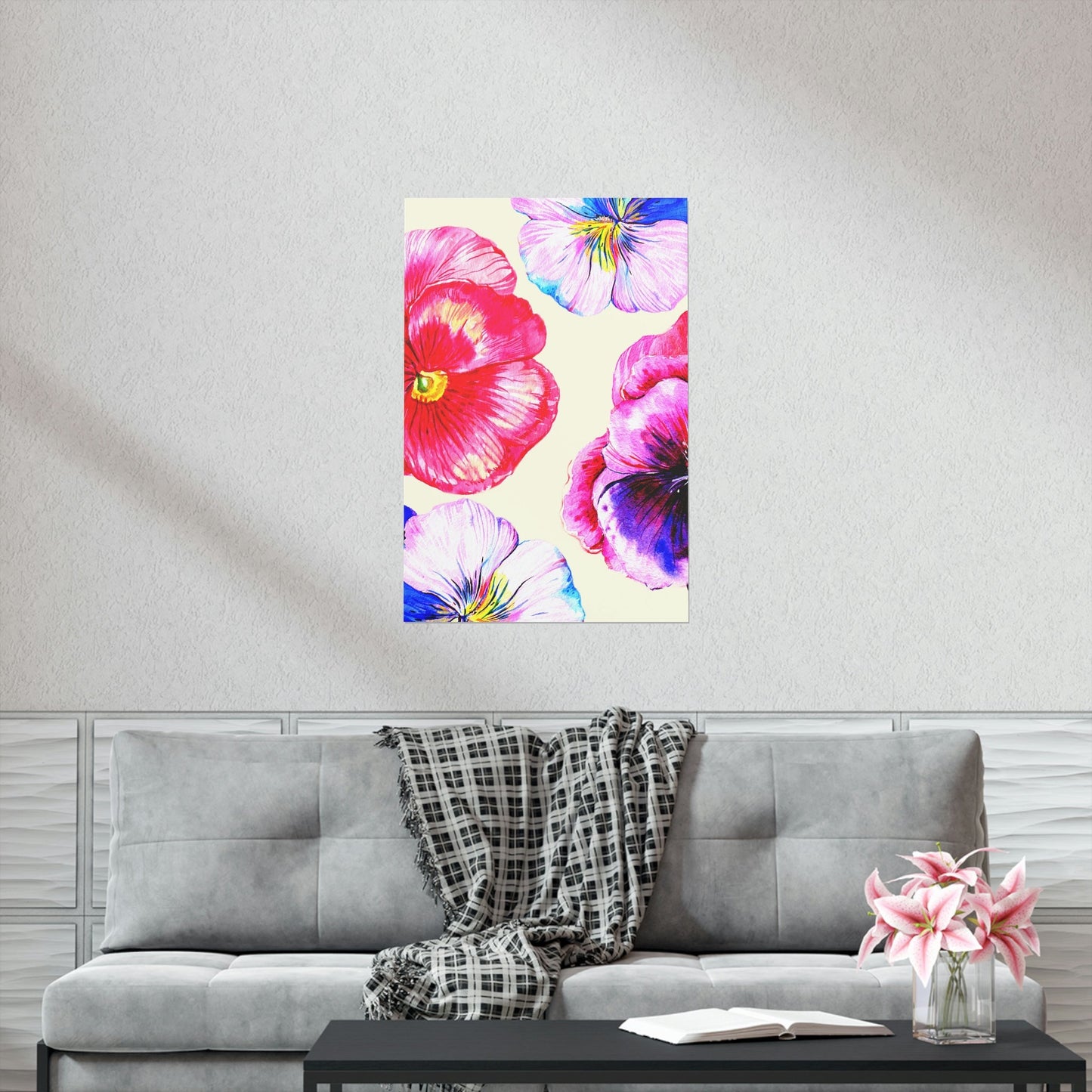 Lively Flower Print