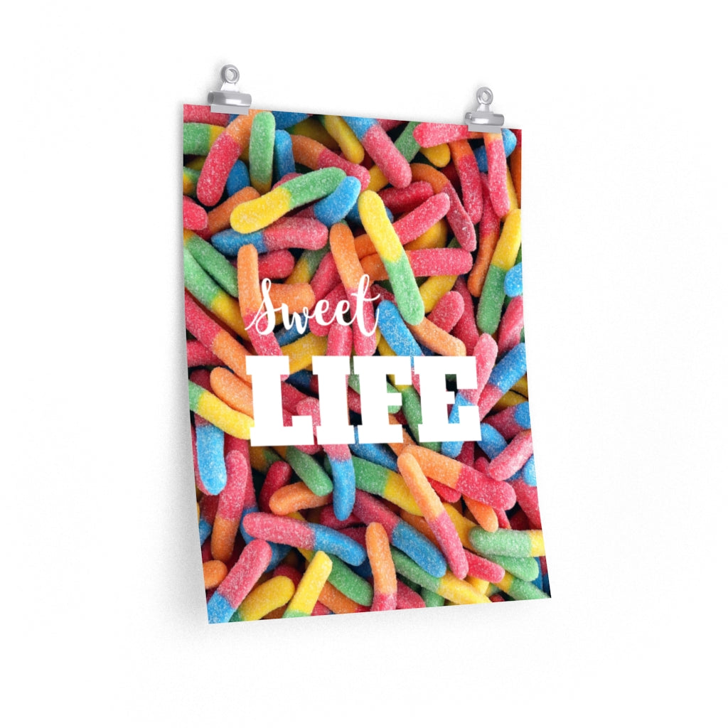Gummy Candy Poster - Indulge in the Delightful World of Sweetness