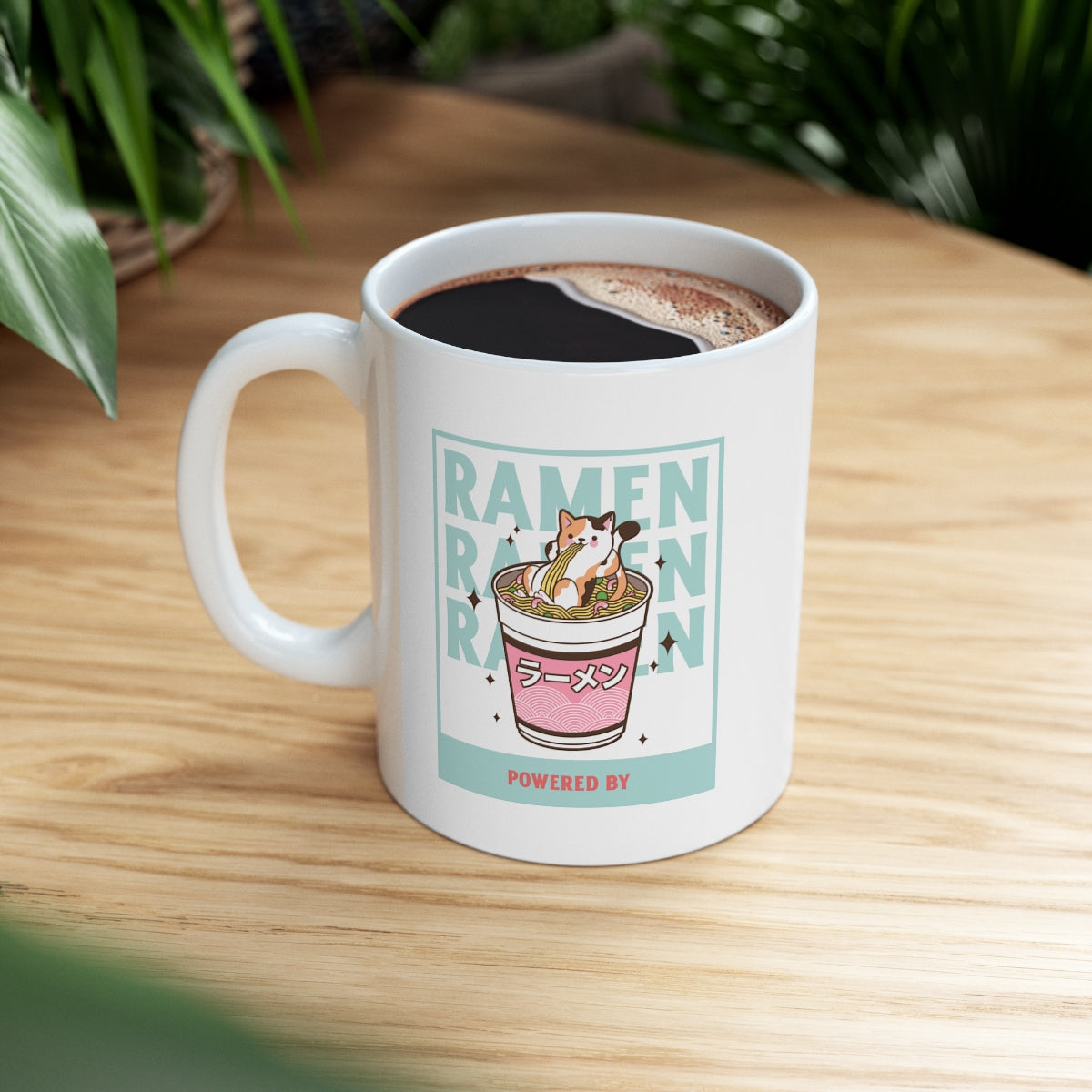 Powered by Ramen Unique Mug