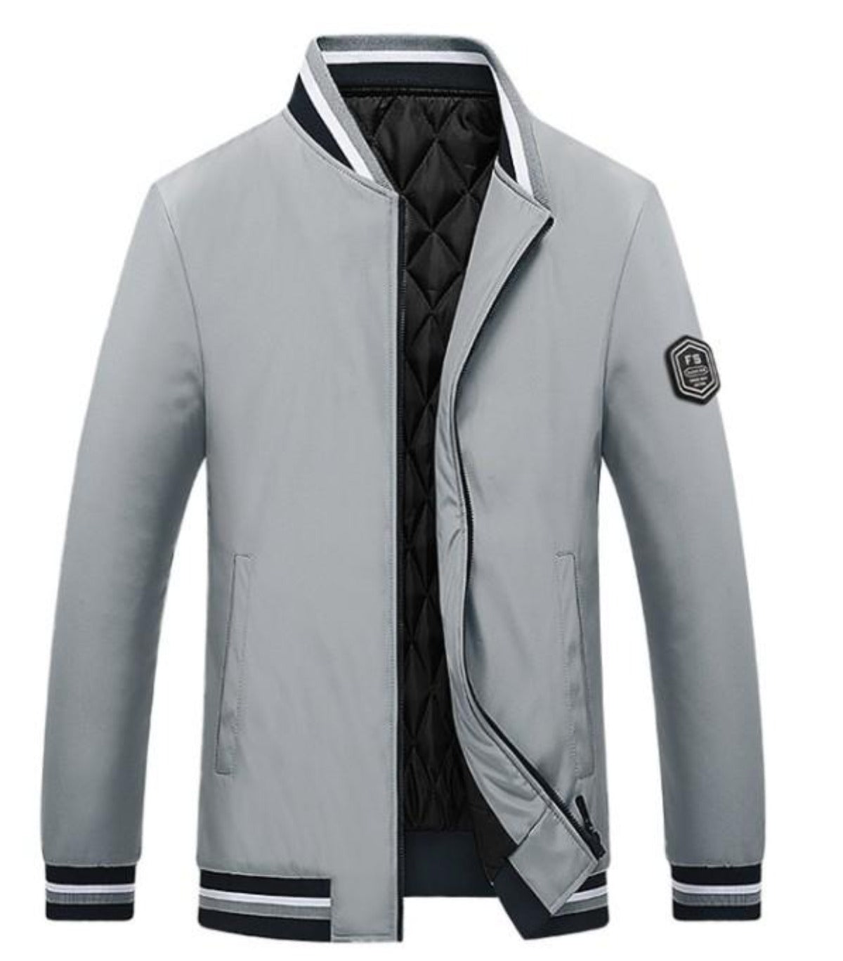 Baseball Jacket for Men with Built-In Thermal Lining