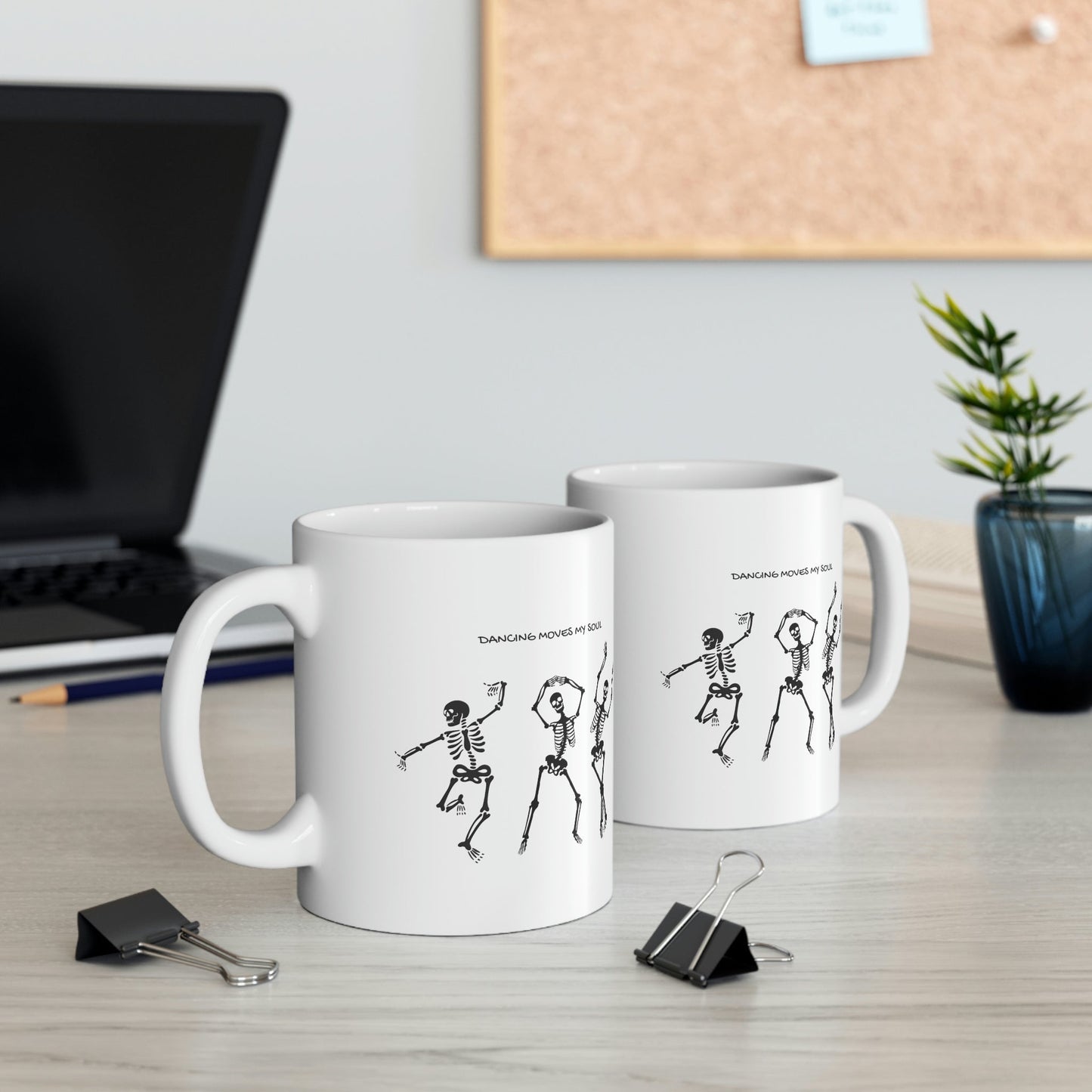 Dancing Skeletons Mug