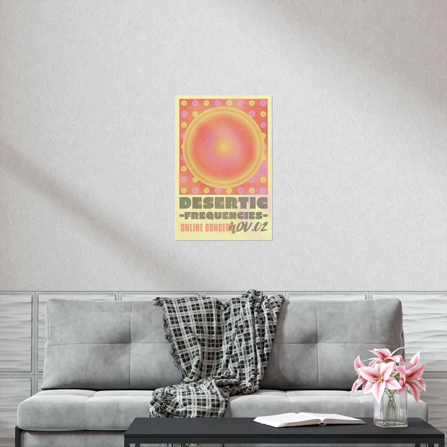 Gradient Poster Concert Experience Online
