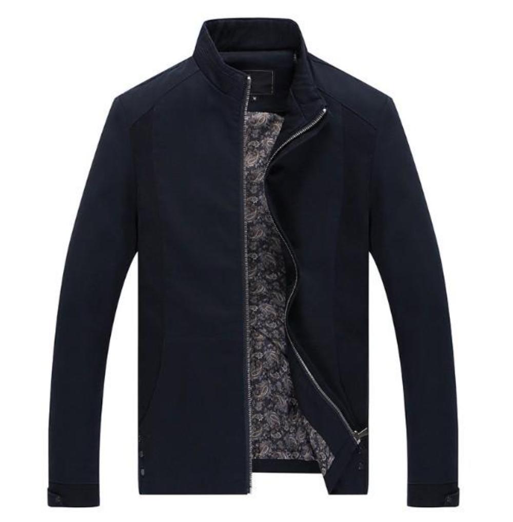 Fitted Zippered Jacket for Men