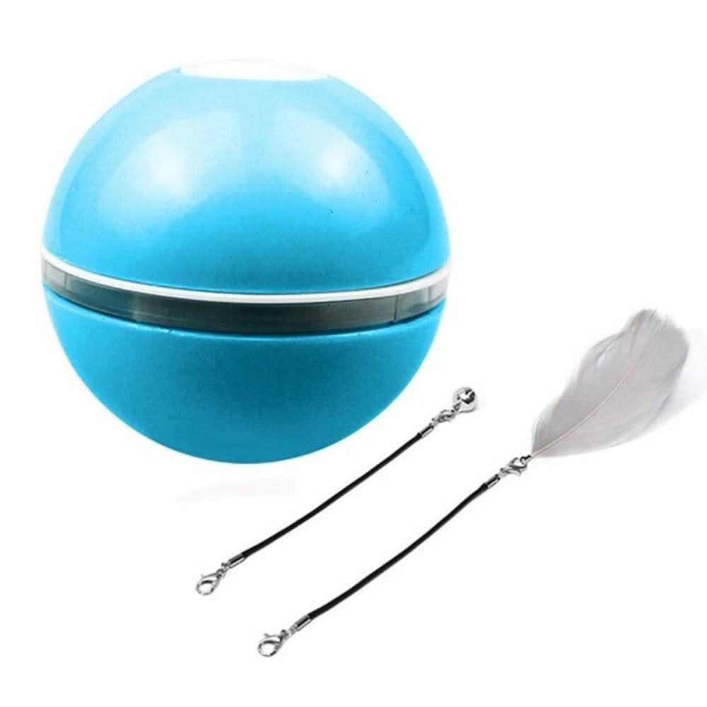 Feather LED Pet Ball with Illumination