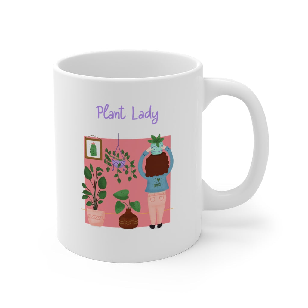 Botanical Enthusiast Ceramic Coffee Cup