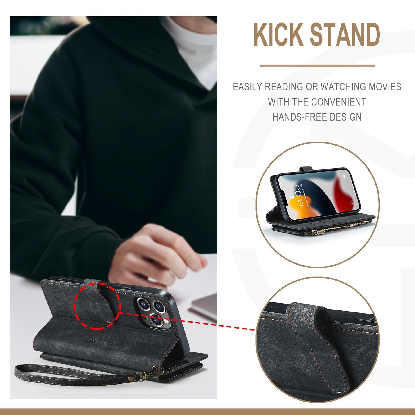 iPhone Premium Wallet Case