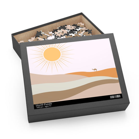 Artistic Jigsaw Puzzle - 500 Pieces for the Sunlit Sands