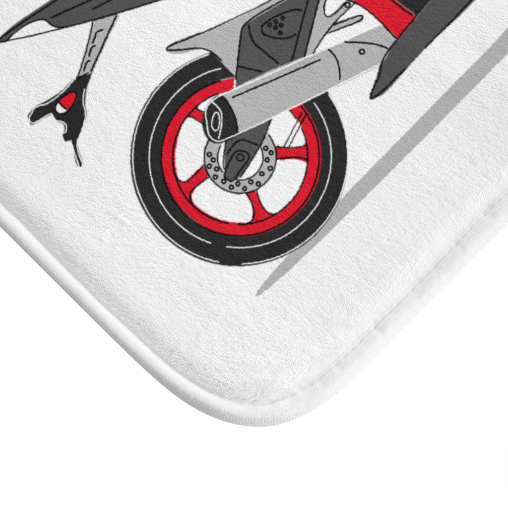 Motorcycle Bath Mat - Revitalized and Reimagined