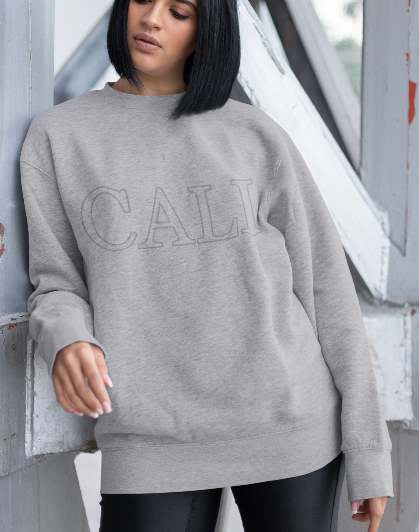 California State Women's Gray Crewneck Sweatshirt