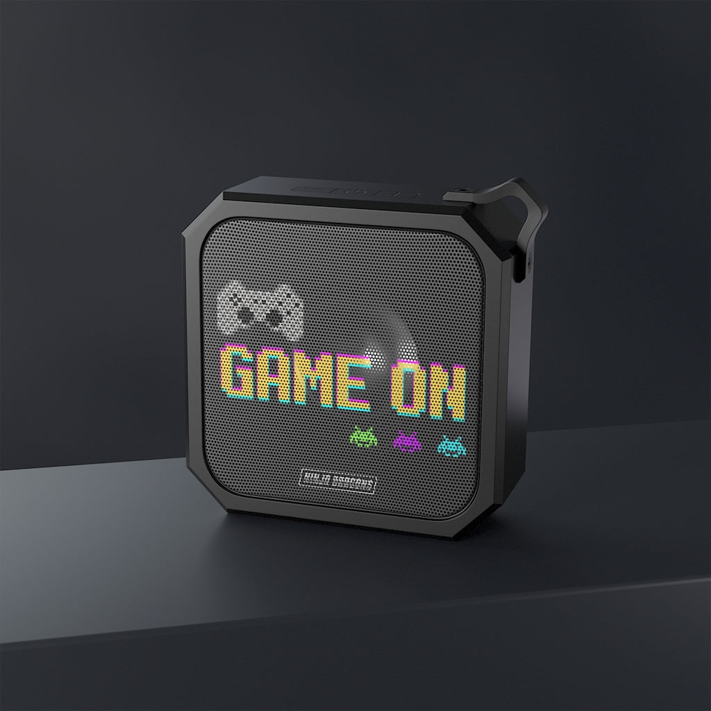 Retro Pixel Waterproof Bluetooth Speaker for Ninja Dragon Gaming
