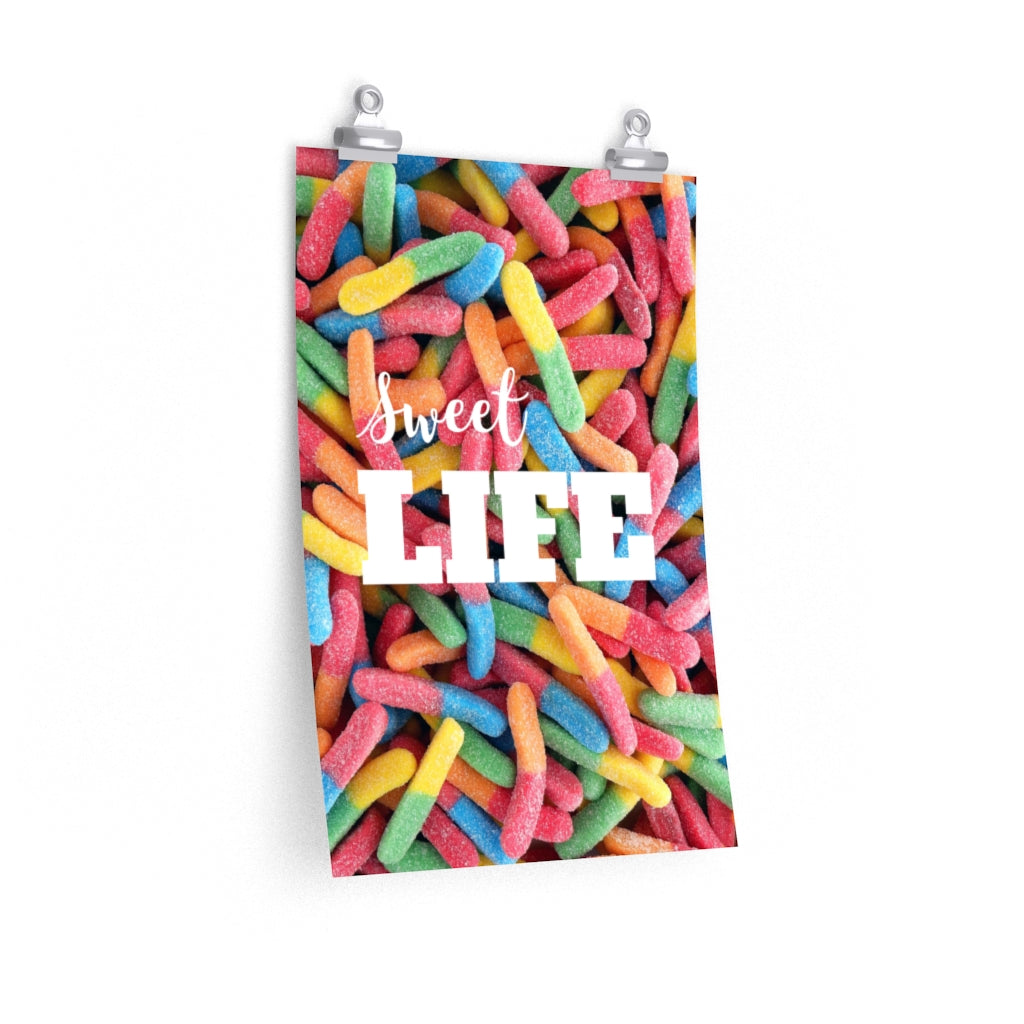 Gummy Candy Poster - Indulge in the Delightful World of Sweetness
