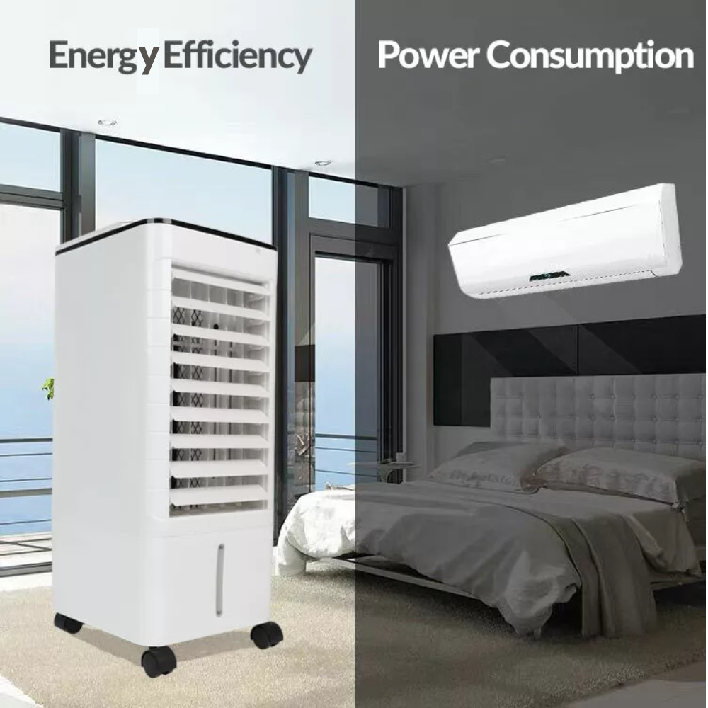 Portable Air Cooler with Humidifying Function for Efficient Cooling