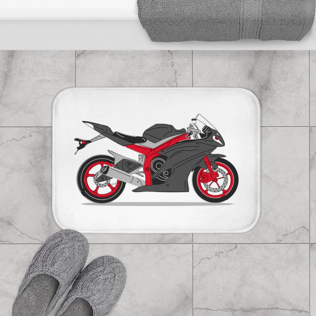Motorcycle Bath Mat - Revitalized and Reimagined