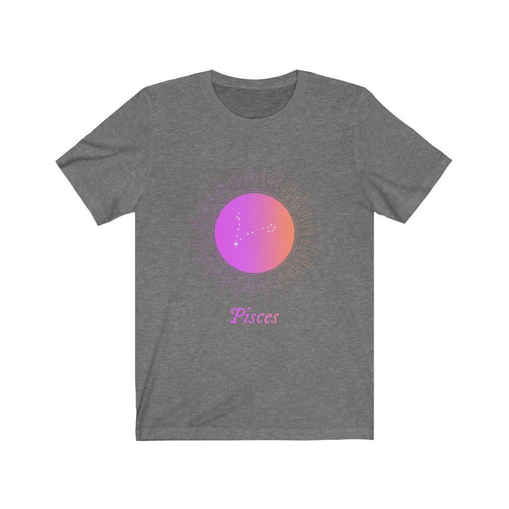 Gradient Pisces Women's Zodiac Tee