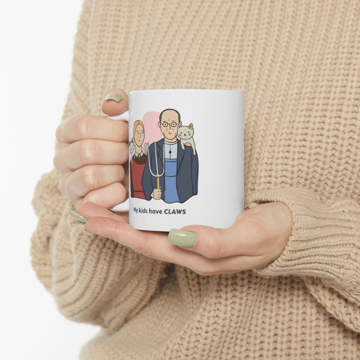 Cat Novelty Mug: My Children Possess Claws