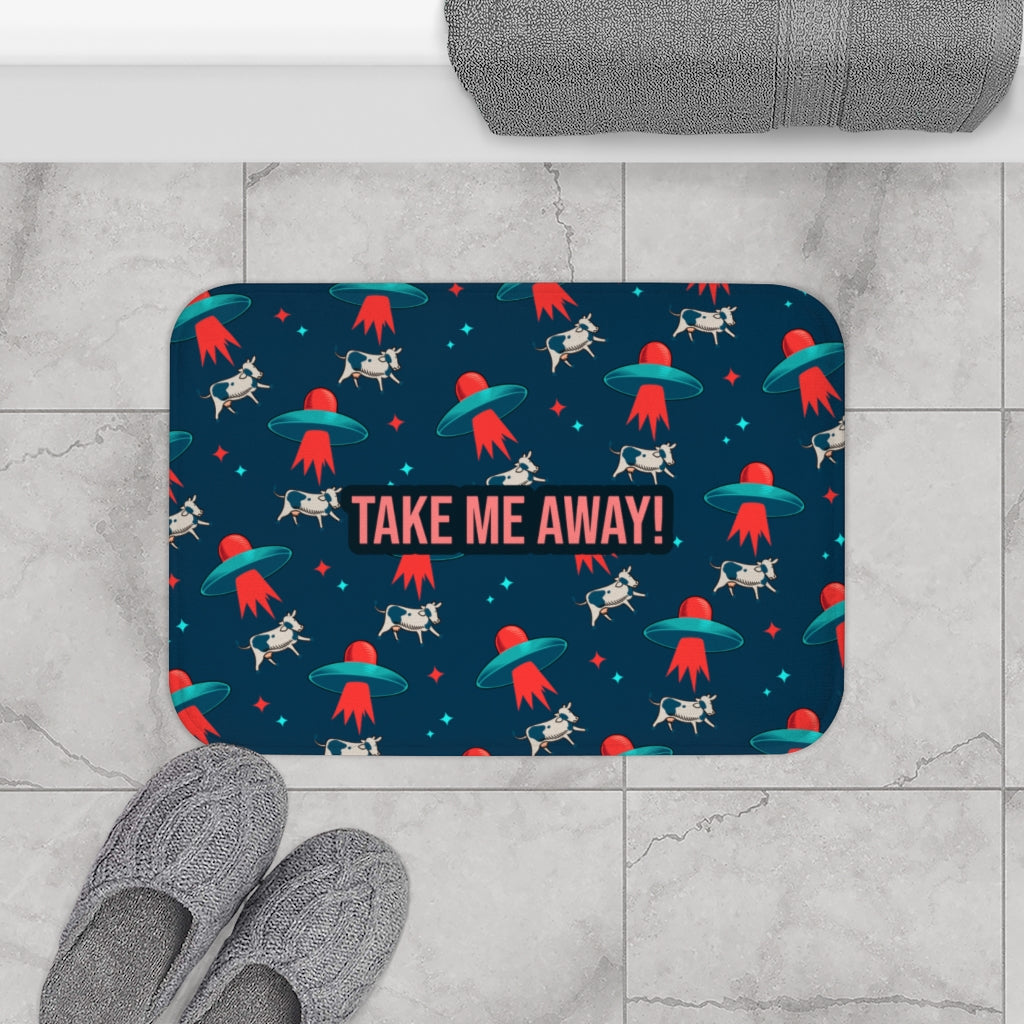 Alien & Bovine Bathroom Rug Home Decor