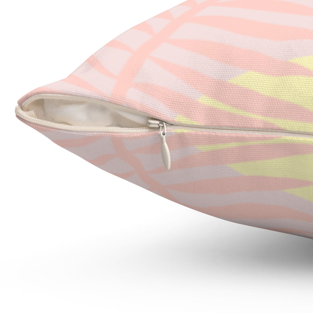 Green Leaf Square Pillow - 4 Sizes: Home Decor Accents That Bring a Summery Vibe