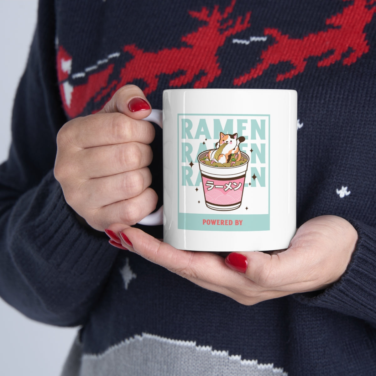 Powered by Ramen Unique Mug