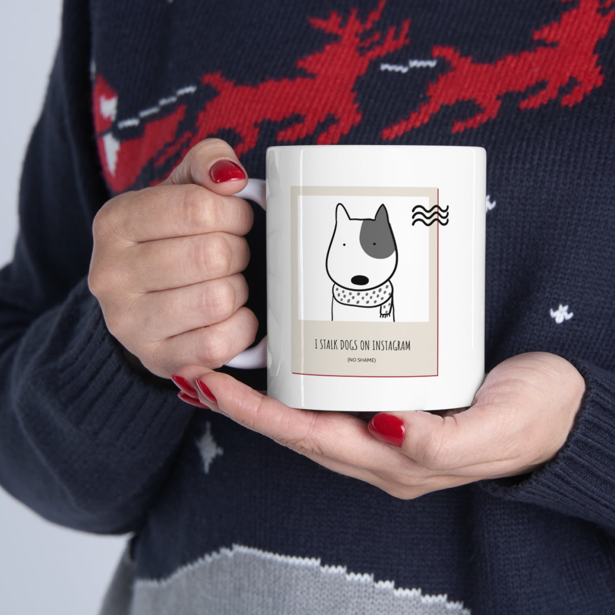 IG Mug: Dog Stalker Edition
