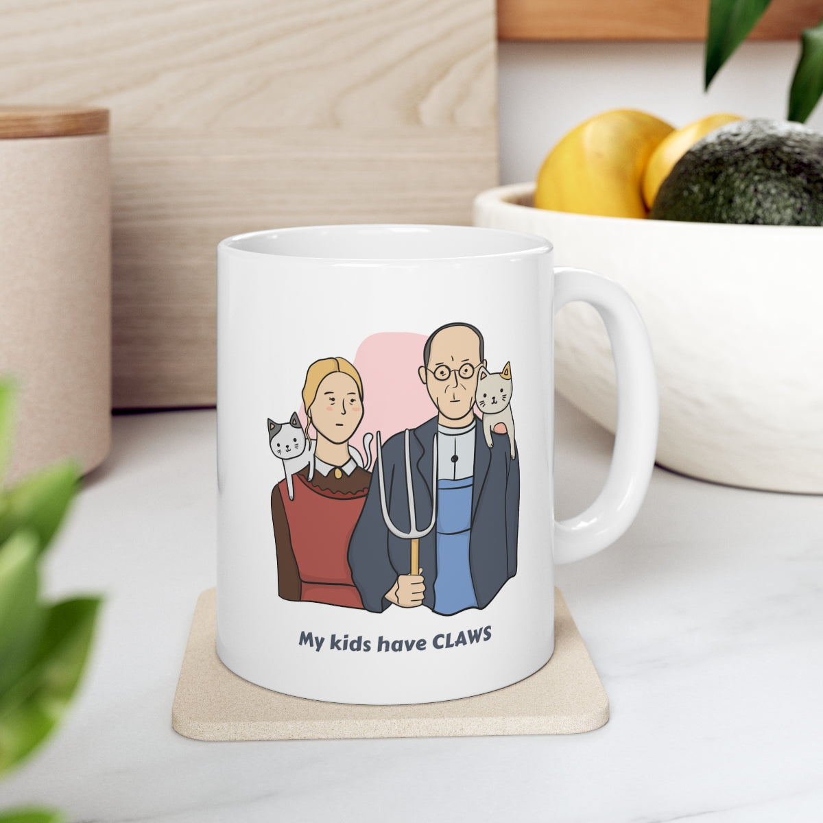 Cat Novelty Mug: My Children Possess Claws