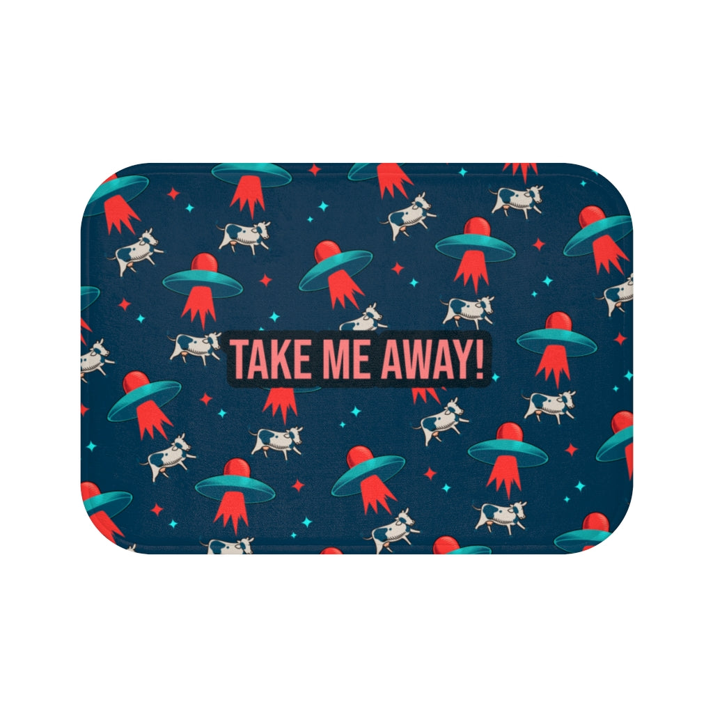 Alien & Bovine Bathroom Rug Home Decor
