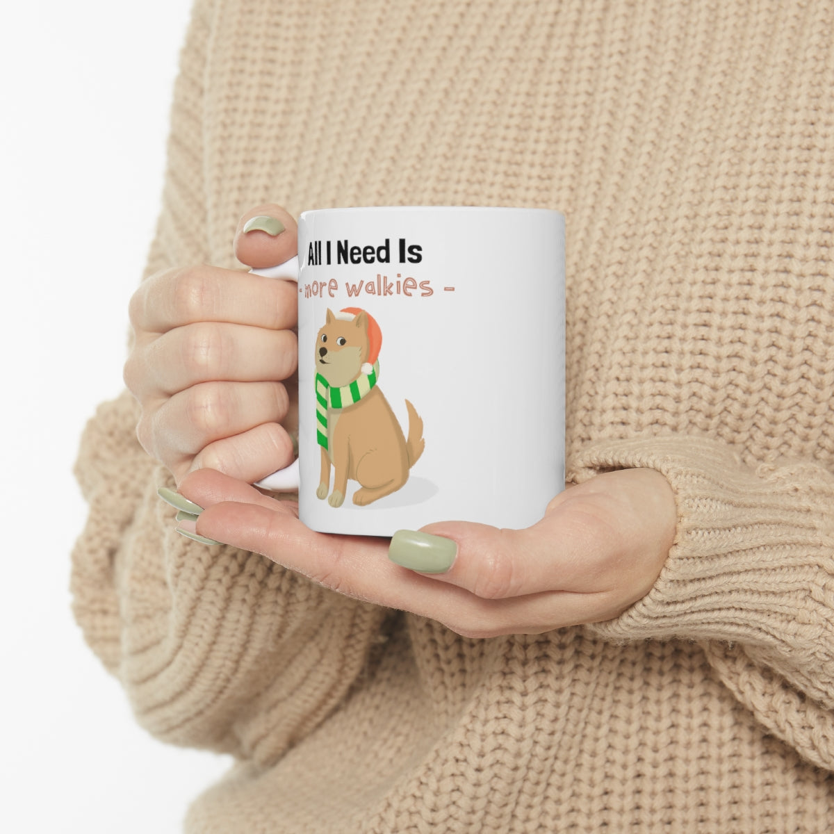 More Walkies Shiba Dog Mug: Embrace the Paw-some Journey!