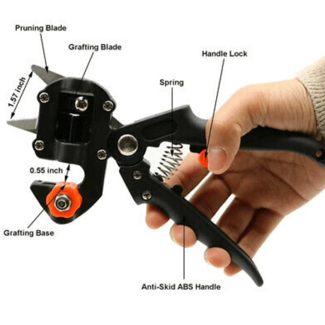 Gardening Shears with Two Blades for Pruning and Trimming