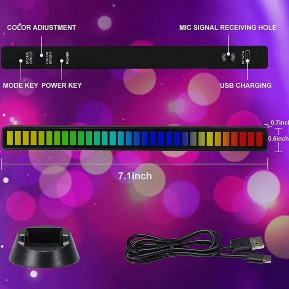 Pair of Dragon Music Reactive LED Light Bars