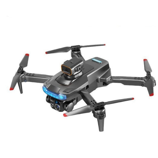 Smart Dual-Camera Ninja Phantom 15PRO Drone with Dragon-like Design: dark gray, black quadcopter drone, modern tech style