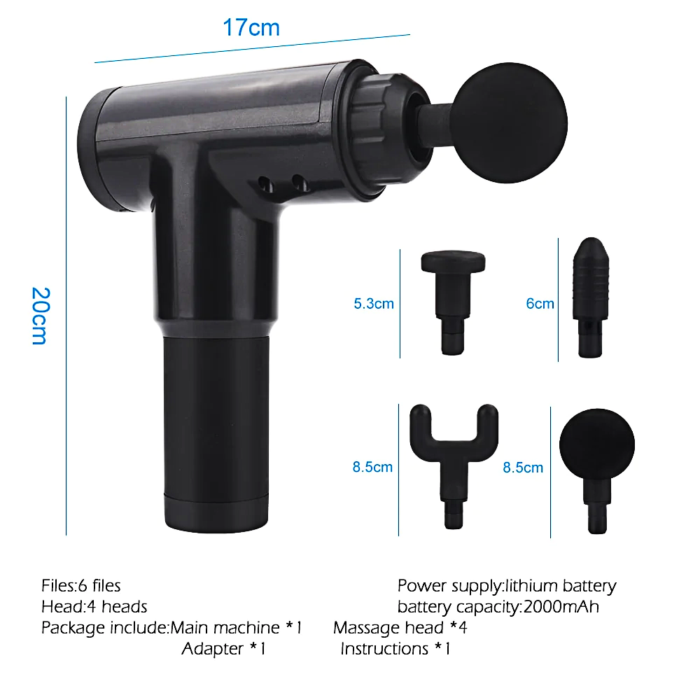 Premium 6-Speed Portable Massager with Superior Quality