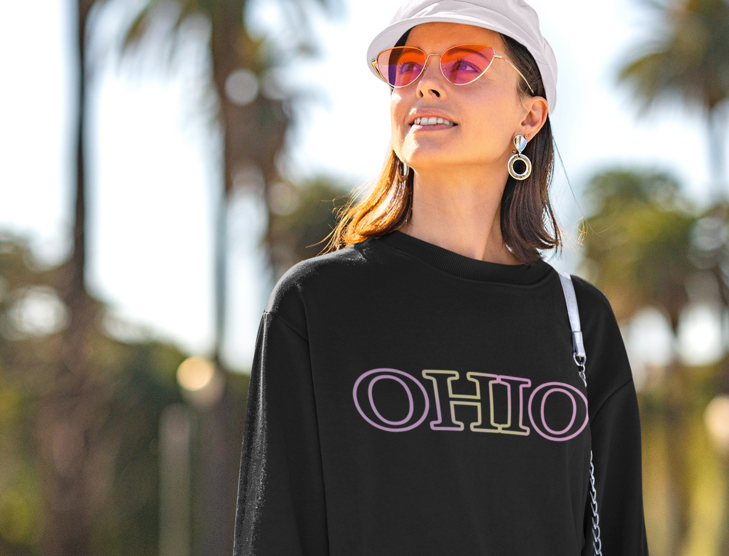 Gradient Ohio State Women's Pullover Sweatshirt