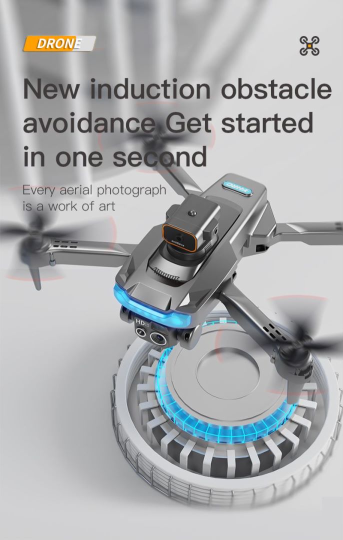 Smart Dual-Camera Ninja Phantom 15PRO Drone with Dragon-like Design